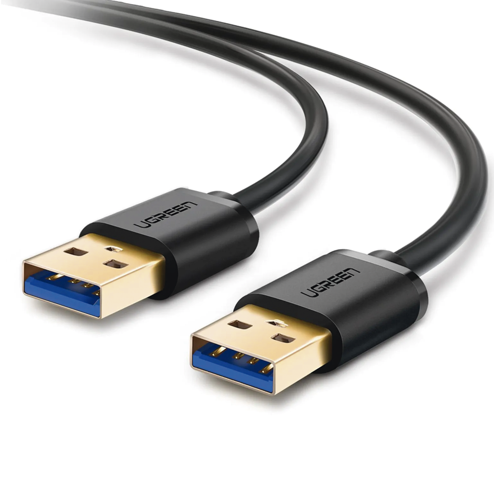 Cable USB-A 3.0 a USB-A 3.0 / 3 Metros / Macho a Macho / Conector Niquelado / Núcleo de Cobre Estañado / Blindaje Múltiple / Velocidad 5Gbps / No Requiere Controlador / Compatible con USB 2.0 Y USB 1.1 - Image 2