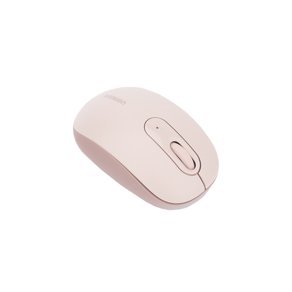 Mouse Inalámbrico 2.4G 800/1200/1600/2400 DPI | Función de 3 botones | Alcance 10m | Silencioso | Ergonómico | Anti-caída y Anti-interferencias | Batería Alcalina AA incluida | Color Dusty Pink. - Image 5