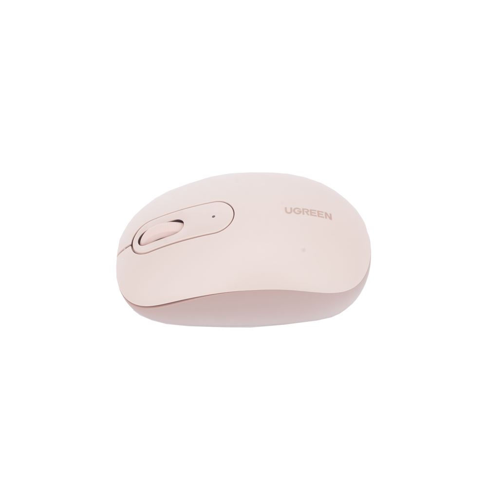 Mouse Inalámbrico 2.4G 800/1200/1600/2400 DPI | Función de 3 botones | Alcance 10m | Silencioso | Ergonómico | Anti-caída y Anti-interferencias | Batería Alcalina AA incluida | Color Dusty Pink. - Image 6