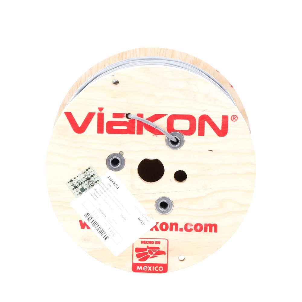 Cable 2 x 18 AWG / Blindado / 305 Metros (1000 Pies) / Riser / UL / Color Gris / Hecho en M?xico - Image 2