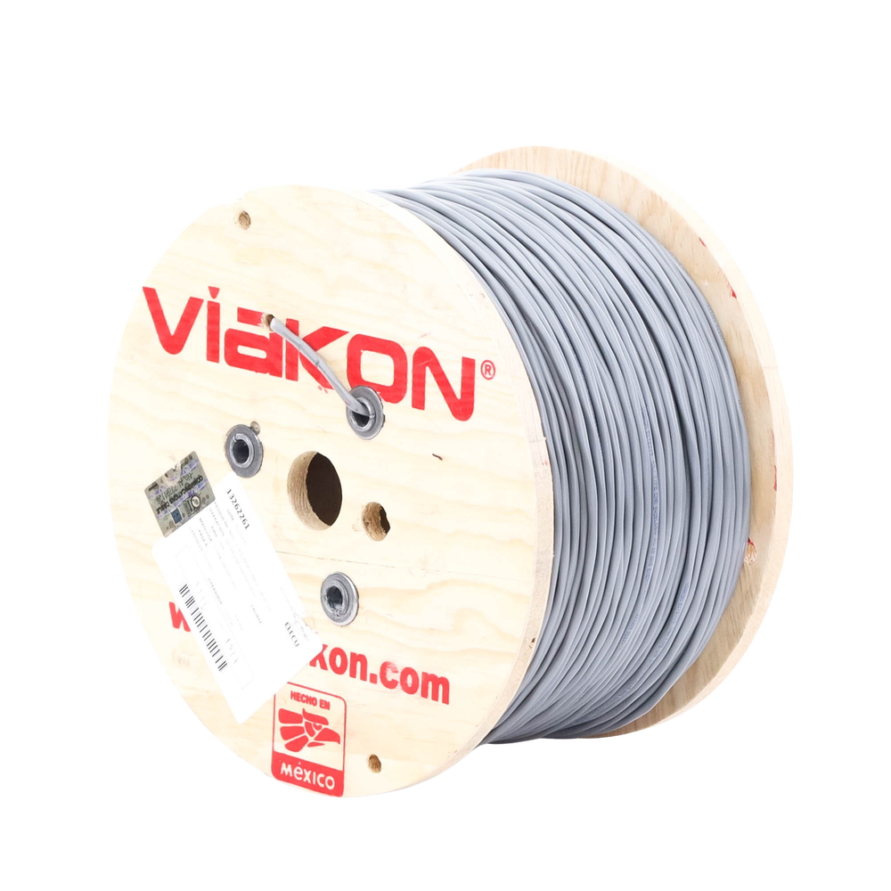 Cable 2 x 18 AWG / Blindado / 305 Metros (1000 Pies) / Riser / UL / Color Gris / Hecho en M?xico - Image 3