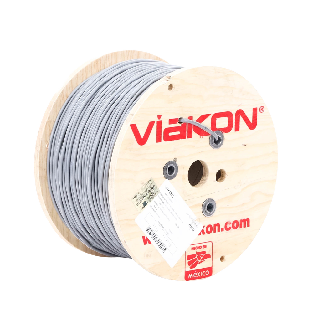 Cable 2 x 18 AWG / Blindado / 305 Metros (1000 Pies) / Riser / UL / Color Gris / Hecho en M?xico - Image 5