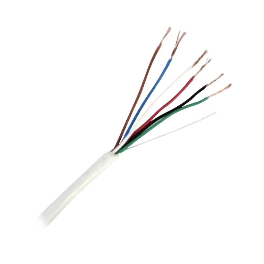 Cable 6 x 18 AWG / 305 Metros / Riser / UL / Color Gris / Hecho en México