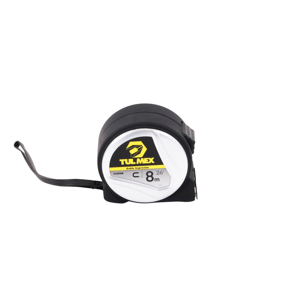 Flexómetro Magnético(Cinta de Medir) de 8 metros, Graduada por Ambos Lados. Con Botón de Freno - Image 4