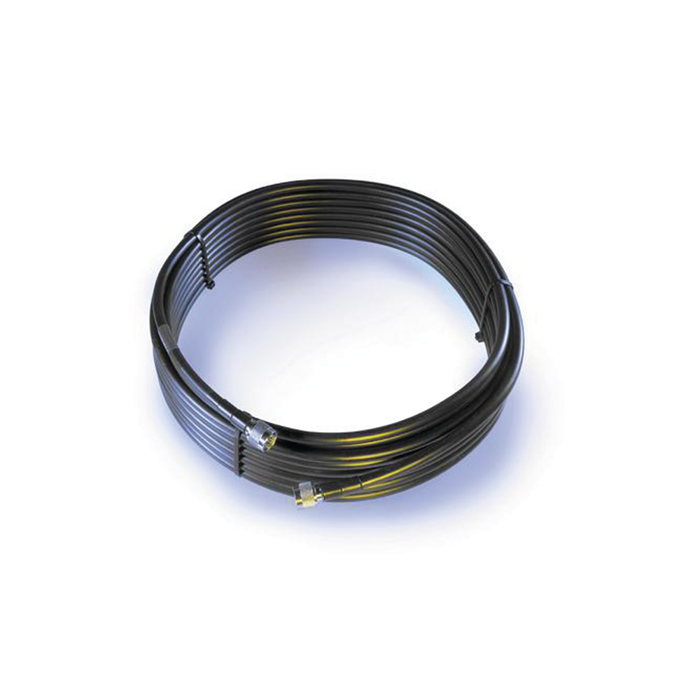 Jumper Coaxial con Cable Wilson-400 | Conector N Macho en los Extremos | 22.86 Metros (75 Pies) de Longitud.