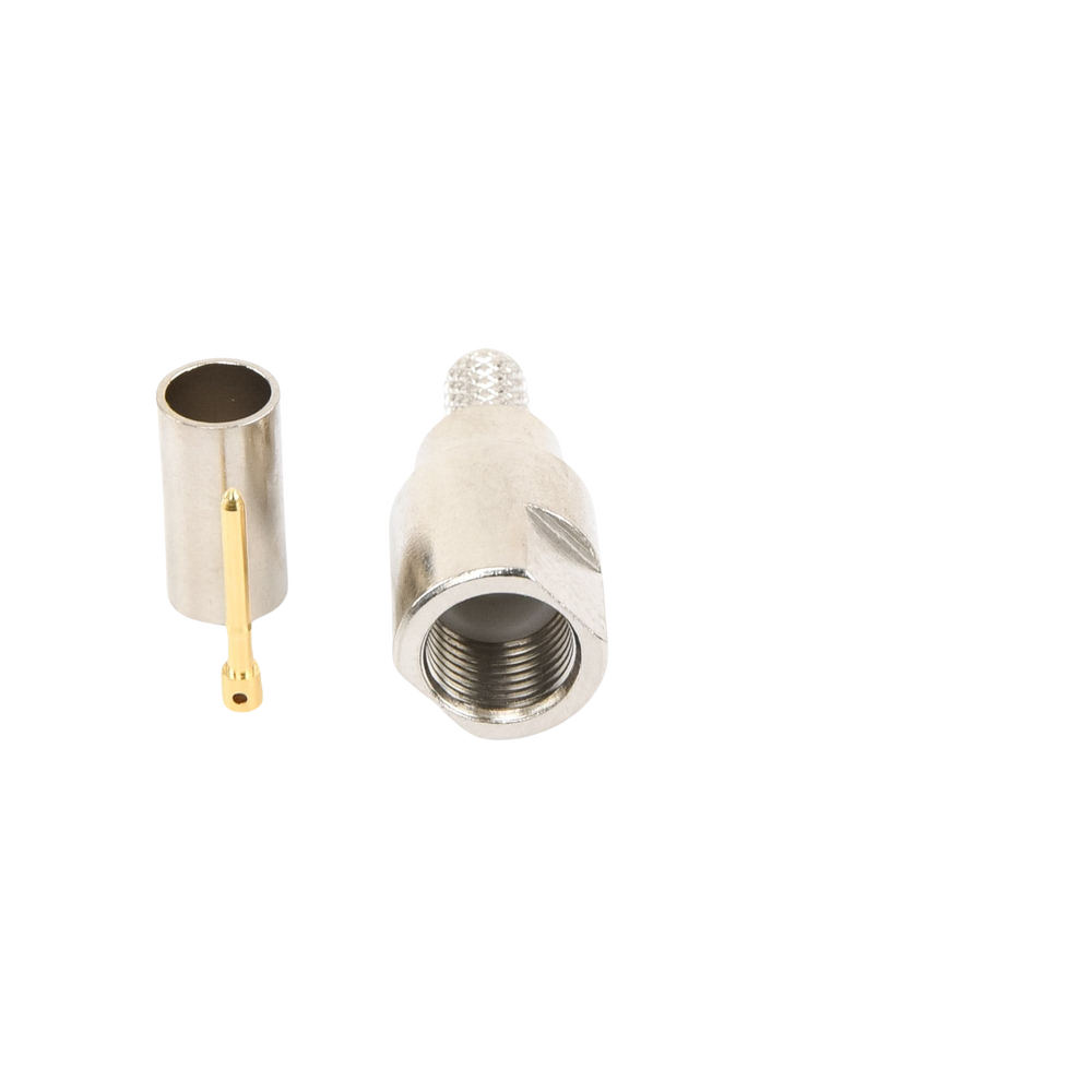 Conector FME - Macho de anillo plegable para cable RG-58. - Image 2