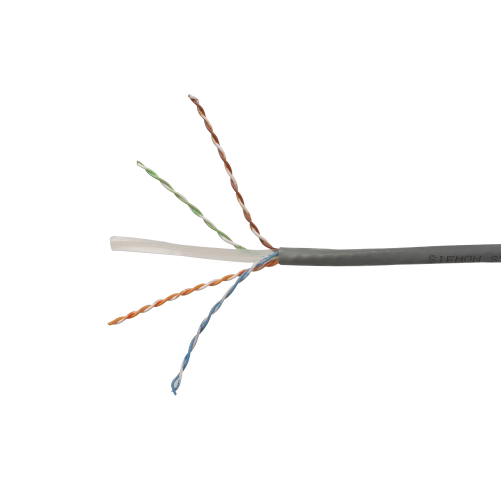 Bobina de Cable UTP Reelex, de 4 Pares, Desempe?o Cat6, PVC (CM), Color Gris, 24 AWG, 305 Metros (1000 Pies) - Image 3