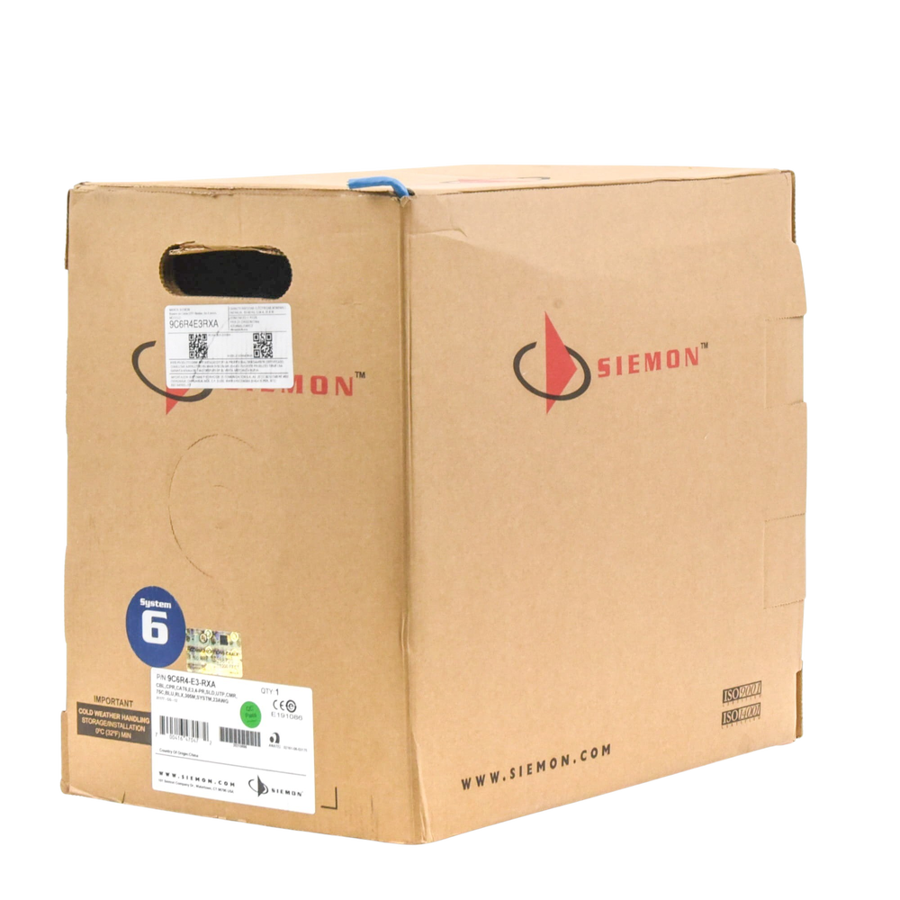 Bobina de Cable UTP Cat6, 23 AWG de 4 Pares, Alto Desempe?o, PVC (CMR), 305 Metros (1000 Pies) Reelex (Color: Azul) - Image 6