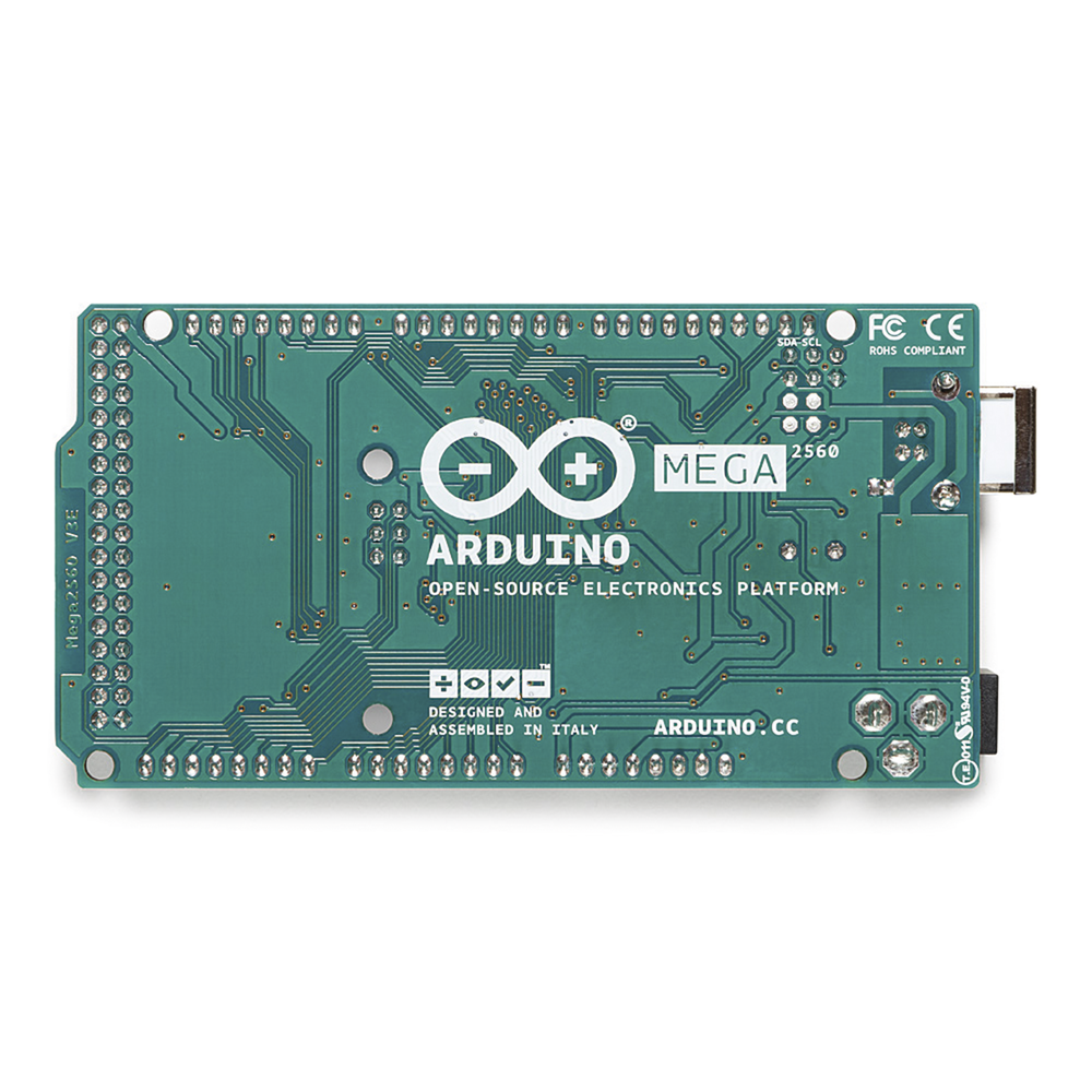 Placa de Desarrollo Arduino Mega 2560 Rev3 / Microcontrolador ATmega2560 16 MHz / 54 Pines Digitales / 16 Entradas Analógicas / 4 UART Hardware / 256KB Flash / USB Programación / Compatibilidad Shields - Image 3