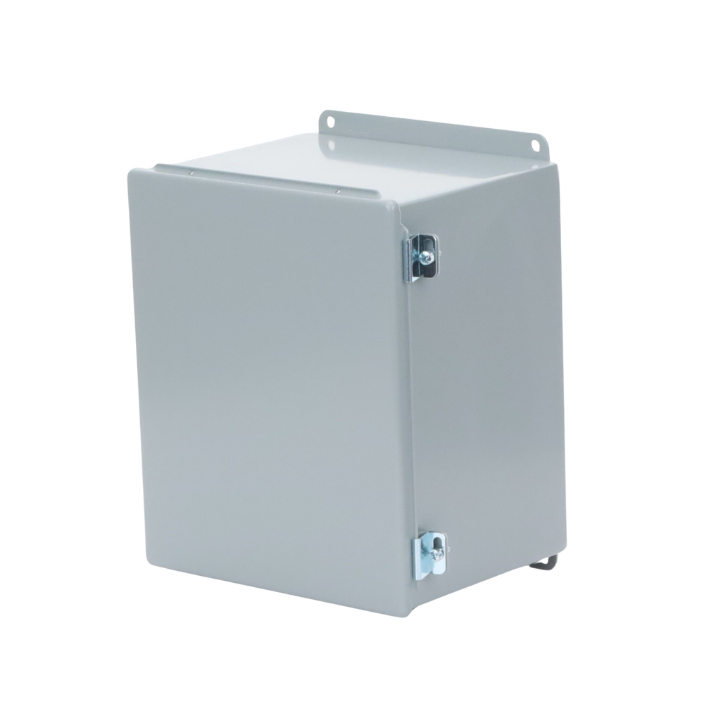 Gabinete de Bisagra Continua NEMA 12; IP66 de Uso en Intemperie, 305 x 254 x 203 mm, De Acero, Color Gris - Image 3