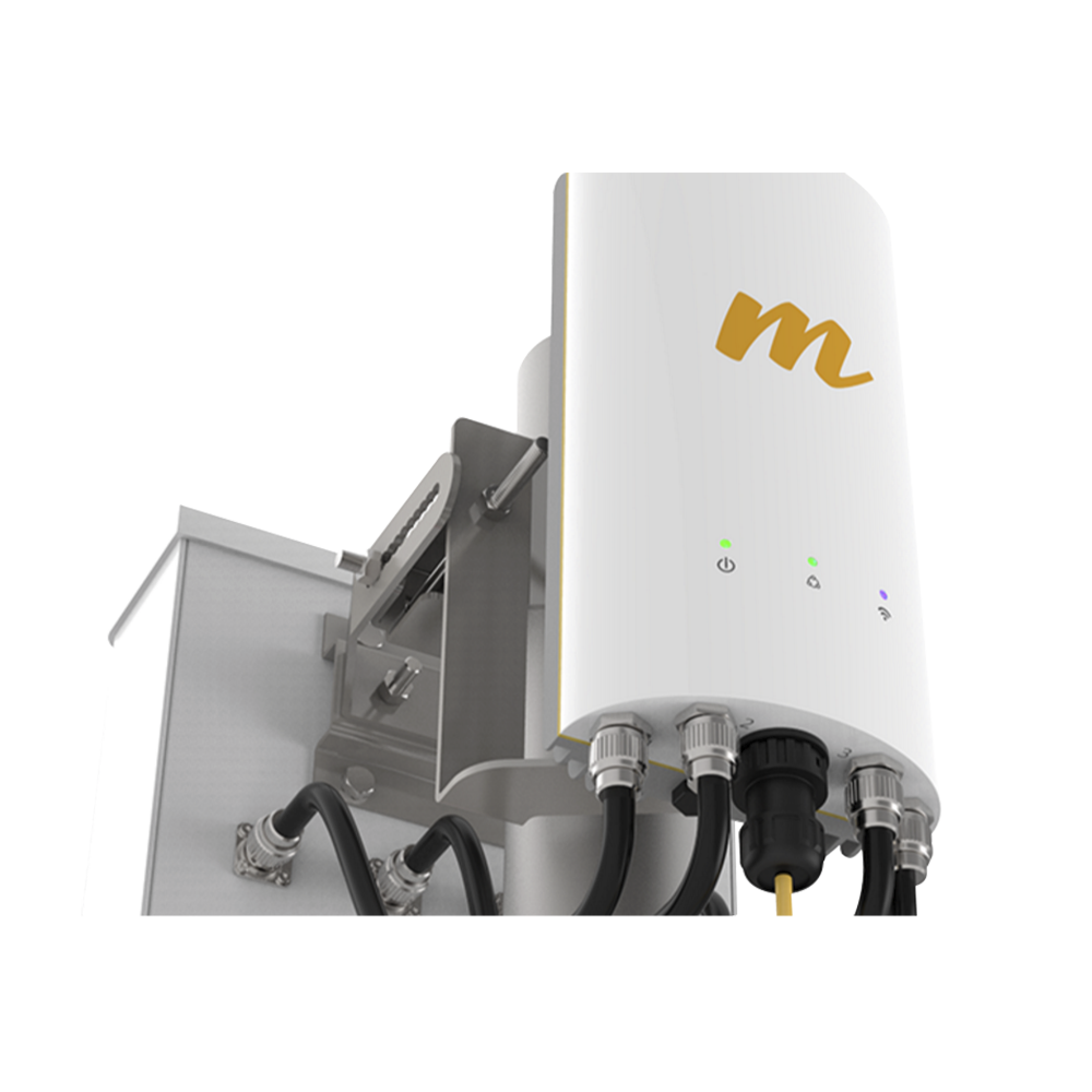 Punto de Acceso de 1.5 Gbps / MU-MIMO 4x4 / 4.9-6.4 GHz / 4 Conectores N-hembra / Hasta 100 clientes concurrentes / Incluye POE y cable de alimentación / Soporta monitoreo en la nube - Image 2