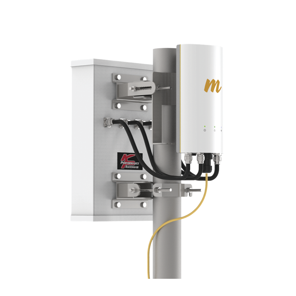 Punto de Acceso de 1.5 Gbps / MU-MIMO 4x4 / 4.9-6.4 GHz / 4 Conectores N-hembra / Hasta 100 clientes concurrentes / Incluye POE y cable de alimentación / Soporta monitoreo en la nube - Image 3