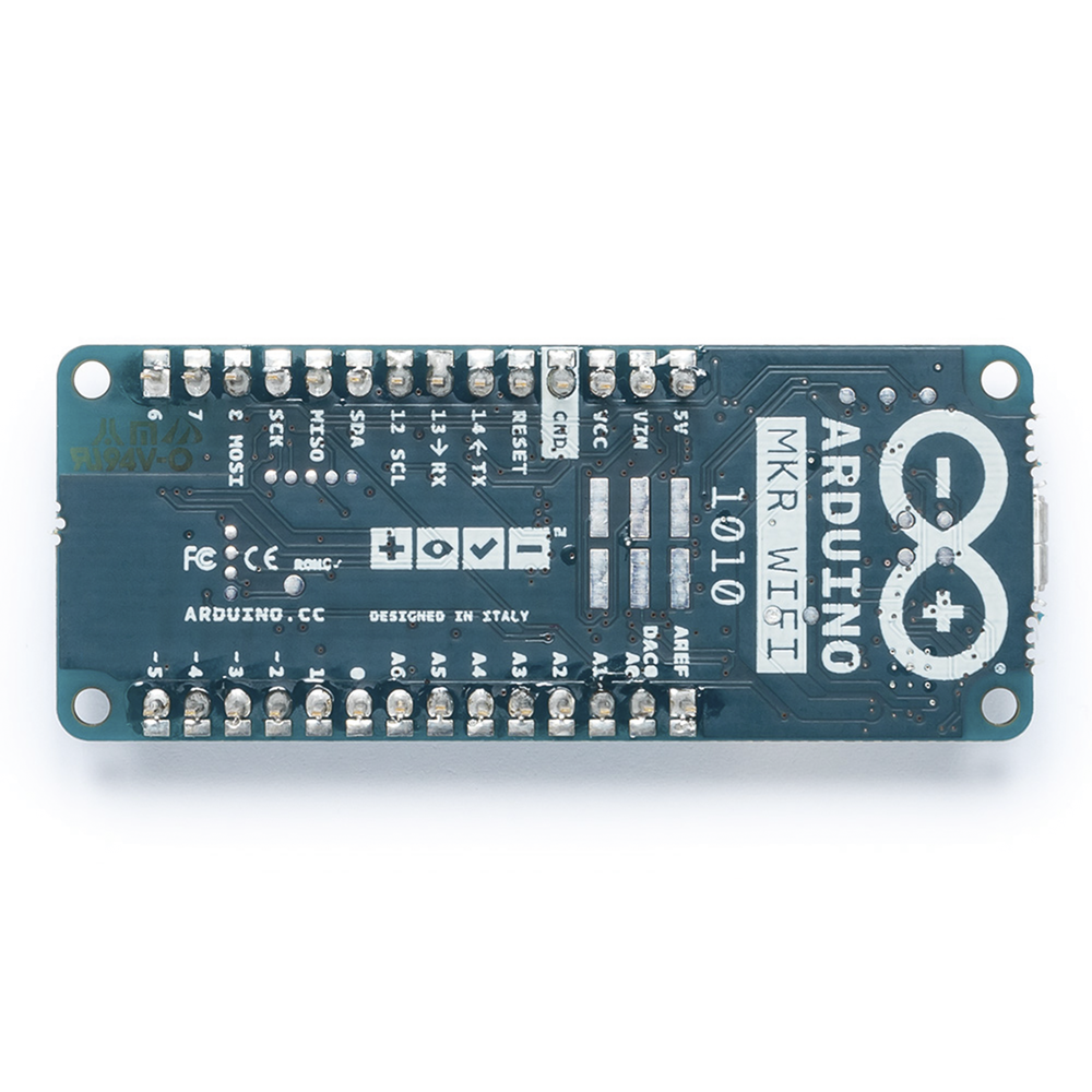 Placa de Desarrollo IoT / Arduino MKR WiFi 1010 / Procesador SAMD21 Cortex-M0+ 48 MHz / Módulo WiFi Nina W102 ESP32 / Bluetooth 5.0 BLE / Chip Criptográfico ATECC508 / Compatibilidad Arduino Cloud - Image 2