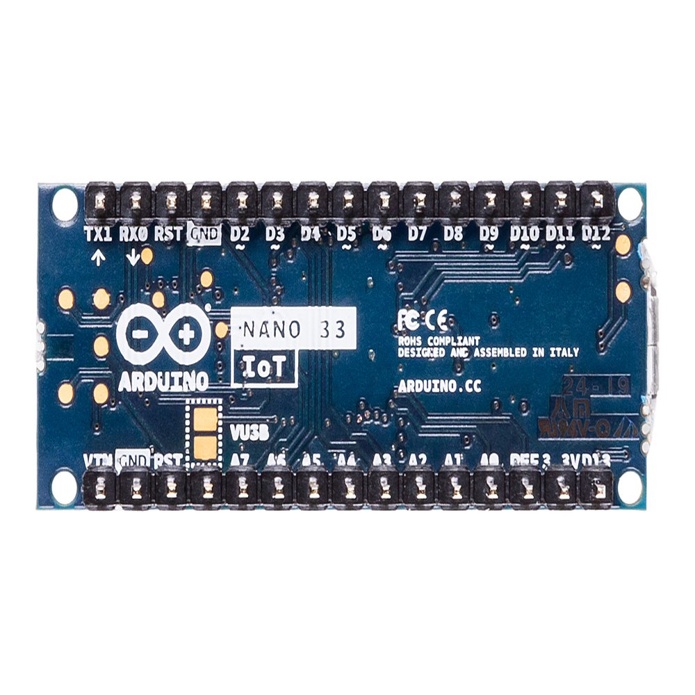 Placa de Desarrollo IoT / Cortex-M0+ SAMD21 48 MHz / Wi-Fi 802.11 b/g/n + Bluetooth 4.2 / IMU 6 Ejes LSM6DSOXTR / Crypto Chip ATECC608A / 3.3V I/O / Micro USB / Compatible Arduino IDE y Cloud - Image 3