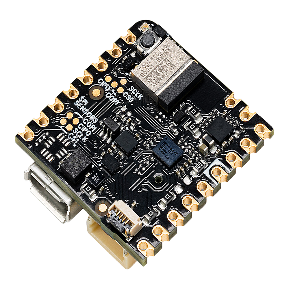 Placa Desarrollo Nicla Voice / Procesador Neural Syntiant NDP120 / Bluetooth 5.0 BLE / IMU 9 Ejes / Micrófono MEMS 105dB / Reconocimiento Voz Always-On / Machine Learning Edge