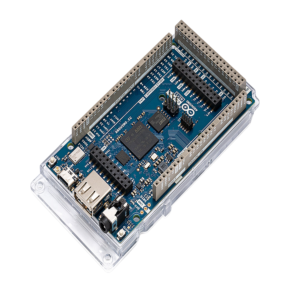 Placa de Desarrollo Arduino® GIGA R1 WiFi / Microcontrolador STM32H747 Dual-Core / 76 I/O Digitales / 14 Entradas Analógicas / Wi-Fi® y Bluetooth® Integrados / 16 MB Flash + 8 MB SDRAM / Compatibilidad Mega 2560