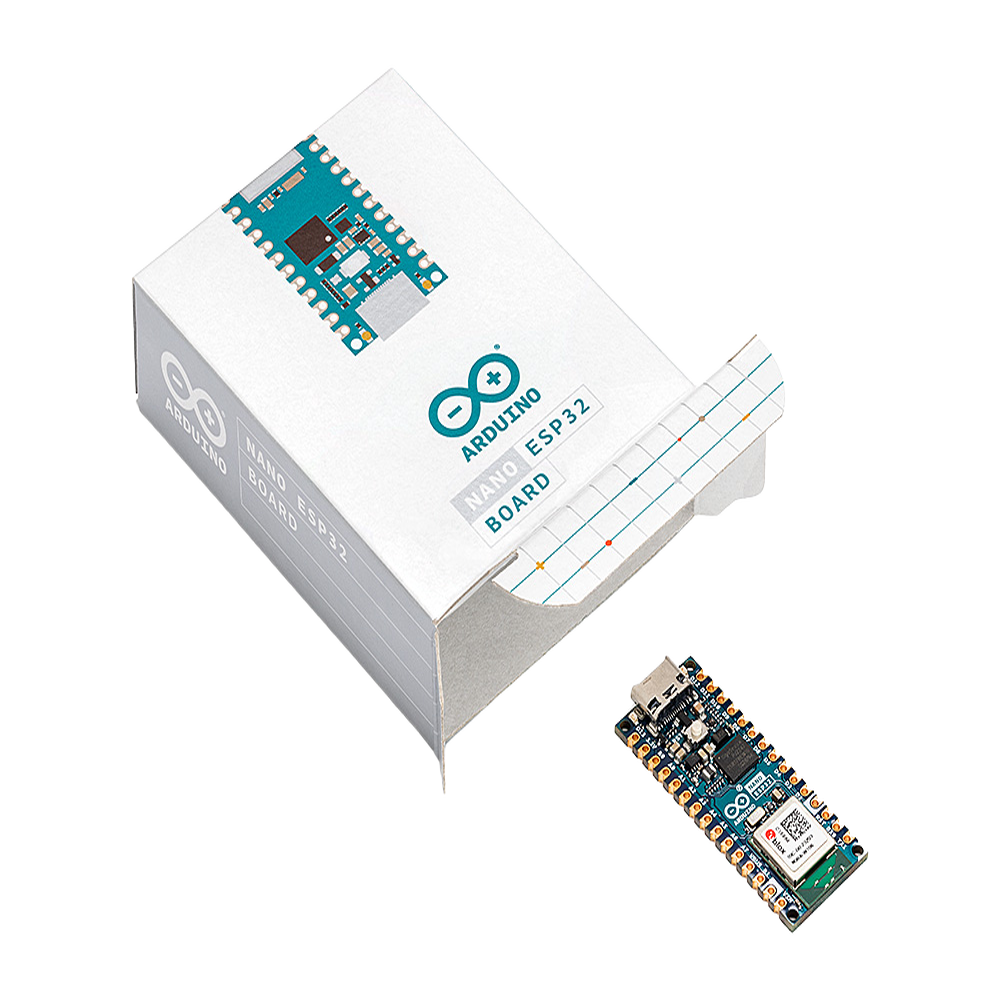 Placa Desarrollo Arduino Nano ESP32 / Microcontrolador ESP32-S3 Dual-Core 240 MHz / Wi-Fi 4 802.11 b/g/n + Bluetooth LE 5.0 / 16 MB Flash Externa + 8 MB PSRAM / Compatibilidad Arduino Cloud + MicroPython / USB-C + Conectividad IoT - Image 2