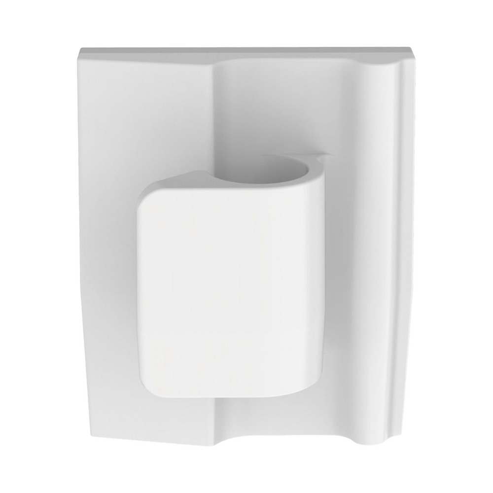 Clip de Nylon 6.6 con Adhesivo, Para Cables de Hasta 9.7 mm de Diámetro, Uso Interior, Color Natural, Paquete de 100pz