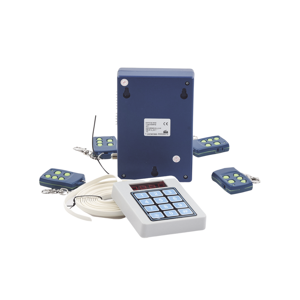 Receptor Inalambrico Universal Administrable por Software, Hasta 1600 controles de usuarios, compatible con Barreras y Motores de puertas - Image 2