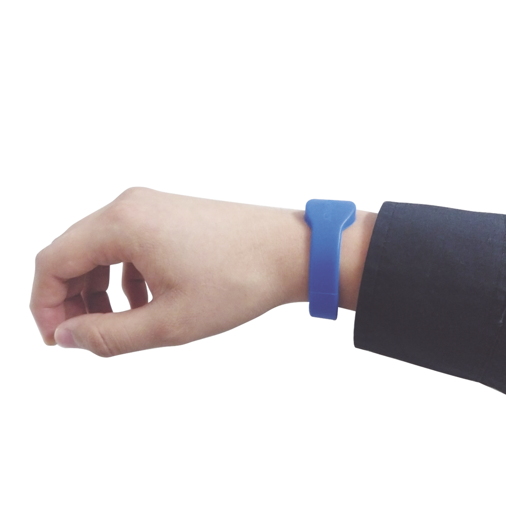 Brazalete Mifare 13.56 Mhz, 65 mm Diametro , color azul - Image 4
