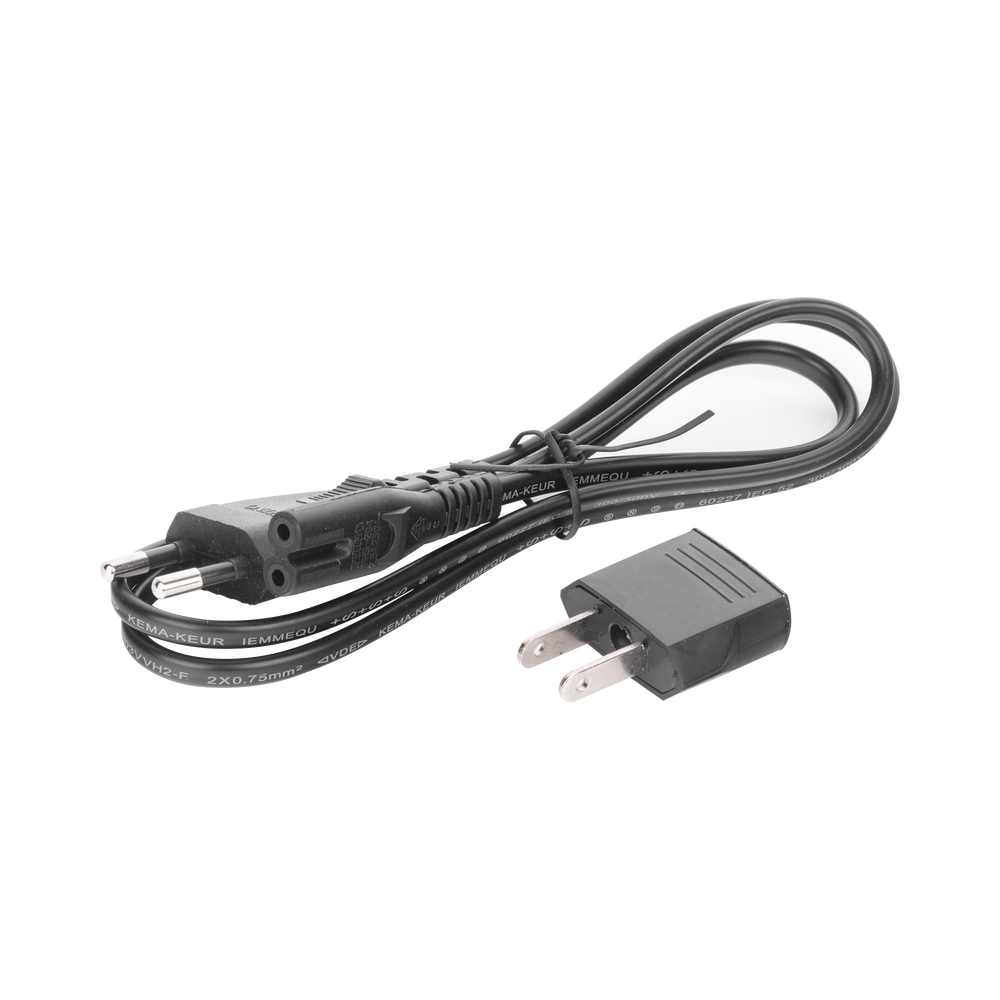 Cable de Corriente Bif?sico Conector Tipo 8 (1 Metro (3.28 Pies))