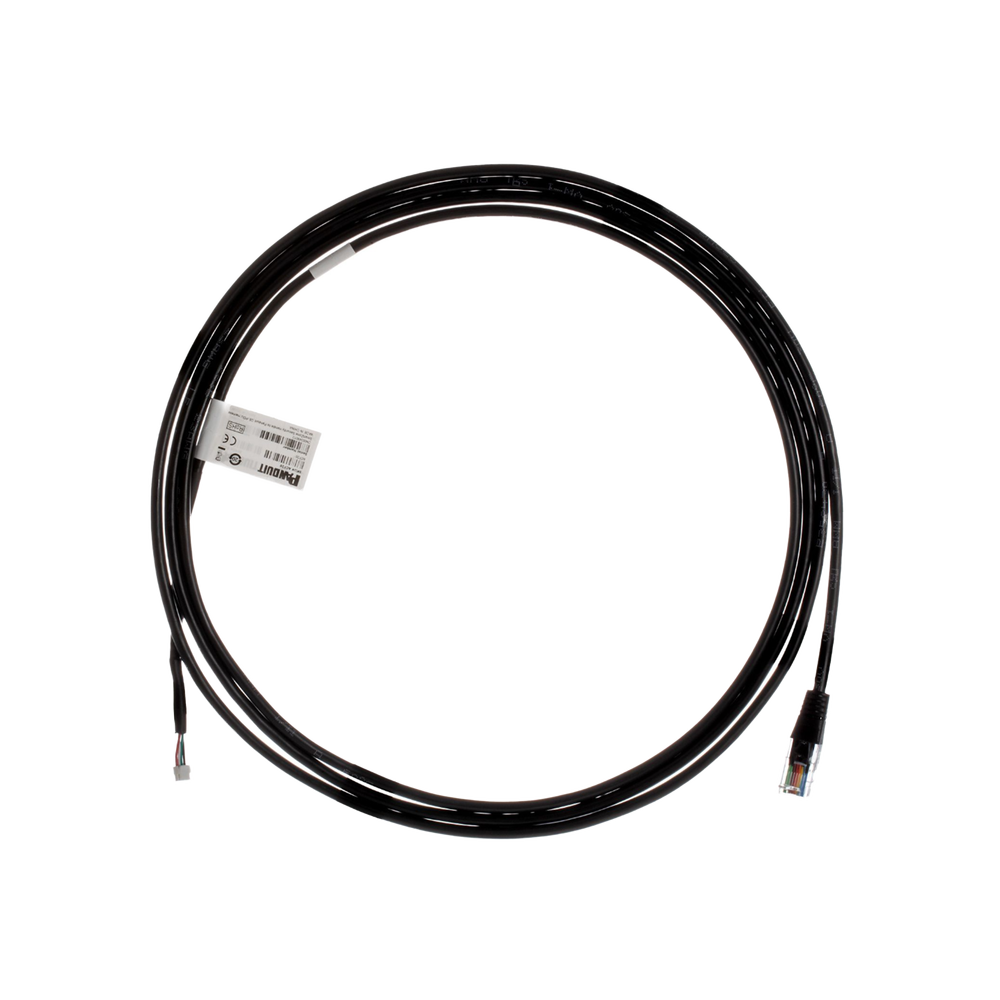 Cable de Extensión de Seguridad SmartZone™, Con Conexión JTS a RJ45 Macho, Para PDUs G5 Panduit, de 2.7 Metros
