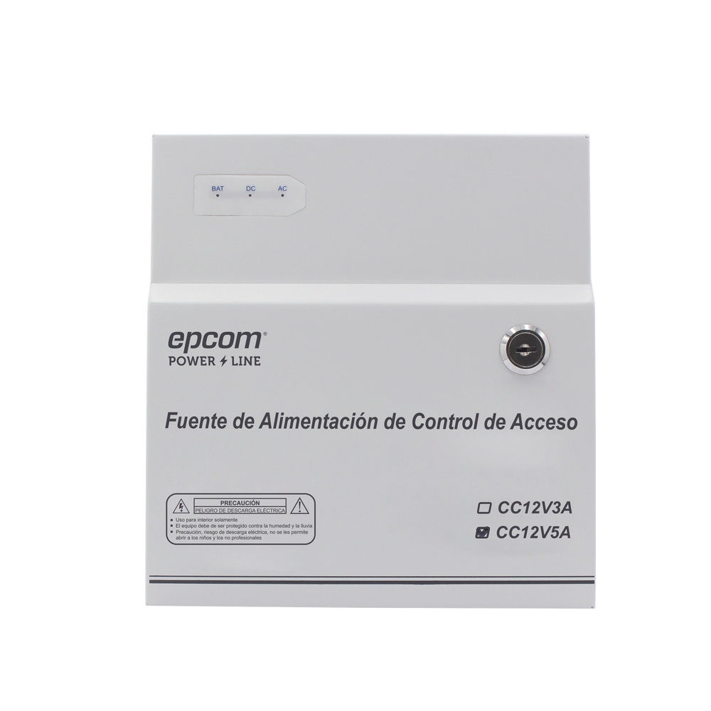 Fuente de Poder / 1 Salida 11-15 Vcc / 5 A / Temporizador Integrado / Con Capacidad de Batería de Respaldo / Requiere Batería / Aplicaciones en sistemas de control de Acceso - Image 2