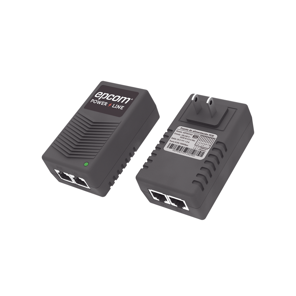 Adaptador de pared / Inyector PoE / 24 Vcc / 1 A / Controlado por chip IC / Protección contra OV, OC, SC, UV/ Fácil de instalar - Image 5