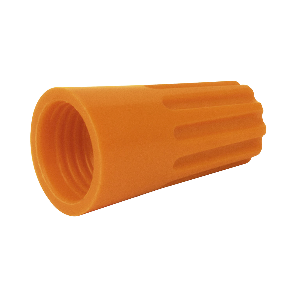 Capuchón roscable / 12 AWG / Naranja / Paquete de 25 piezas.