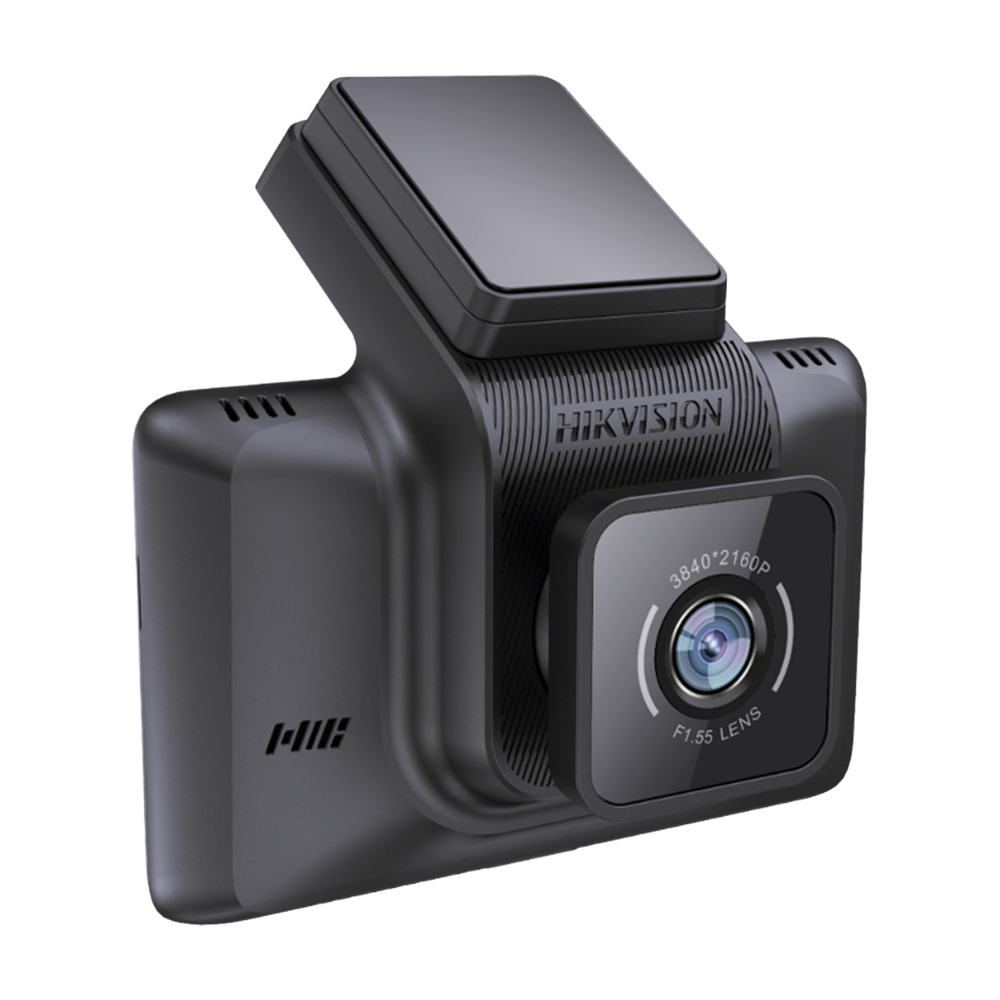 Cámara de Tablero / Cámara Frontal de 4 Megapixel (2K) y Trasera de 2 Megapixel (1080p) / Entrada de alarma para cambio a cámara de reversa / H.265 / Pantalla Táctil 3" / WiFi / G-Sensor / Micrófono y Bocina Integr