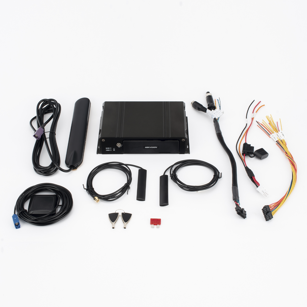 DVR Móvil 2 Megapixel (1080p) / 4 Canales TURBOHD / Tecnología IA Integrada / Soporta 4G / WiFi / GPS / Sensor G / Soporta 2 Memorias SD (512 GB) / Alarmas I/O - Image 2