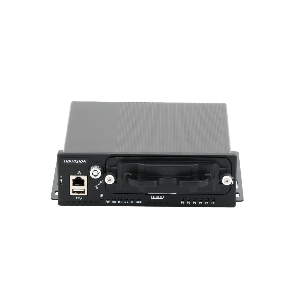 NVR Móvil de 4 Canales de 2 Megapixel / 4 PoE + 4 vía Switch Extendible / 2 Bahías de Disco Duro / Incluye Modulo GPS / conector RJ45 - Image 2