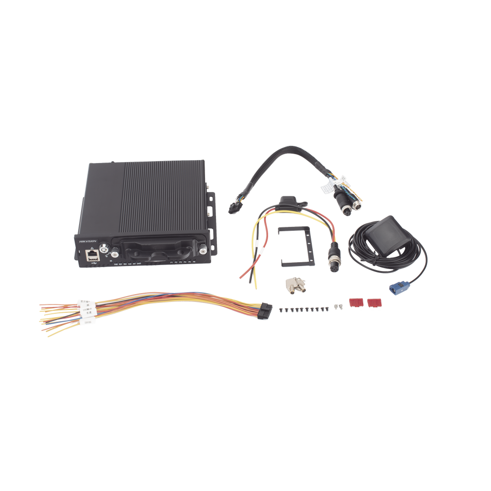 NVR Móvil de 4 Canales de 2 Megapixel / 4 PoE + 4 vía Switch Extendible / 2 Bahías de Disco Duro / Incluye Modulo GPS / conector RJ45 - Image 5