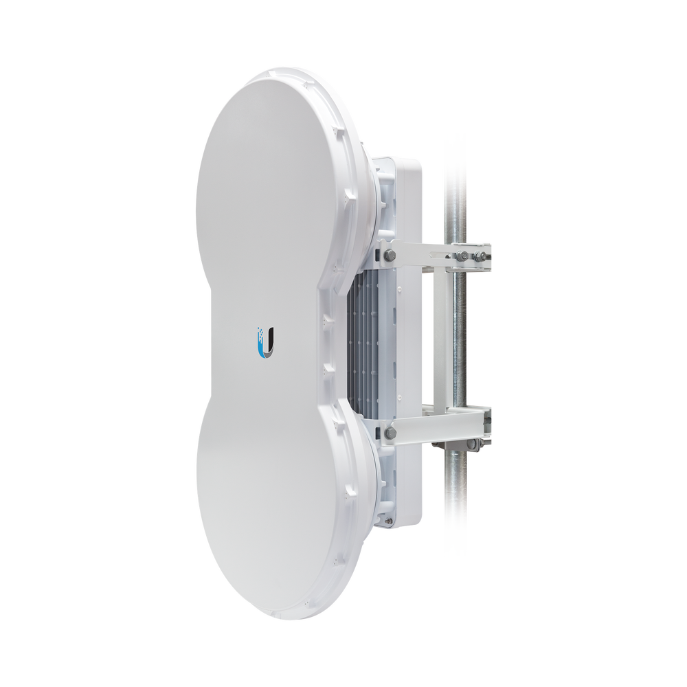 Radio de Backhaul de alta capacidad full duplex con antena integrada de 23 dBi, con tecnología airFiber hasta 1.2 Gbps, 5 GHz (5725 - 6200 MHz)