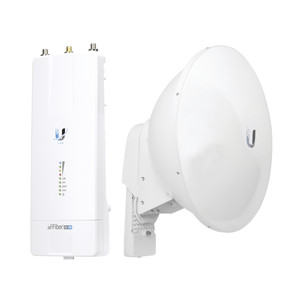 Airfiber Kit AF5X-HD con Antena Fiber 23 dBi Slant-45