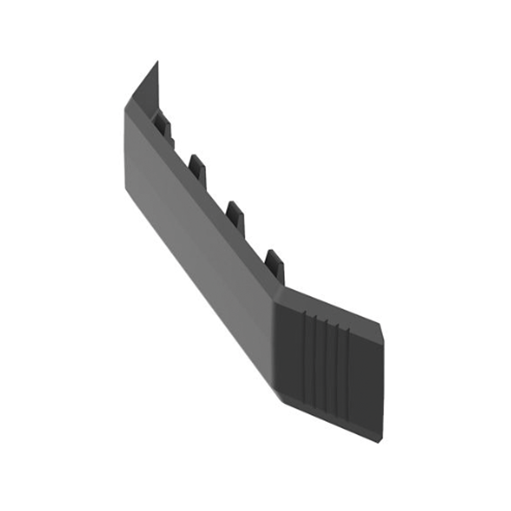 Unión Recta Para Canaleta de Piso AFR4BCBL6, Material PVC Rígido, Color Negro - Image 3