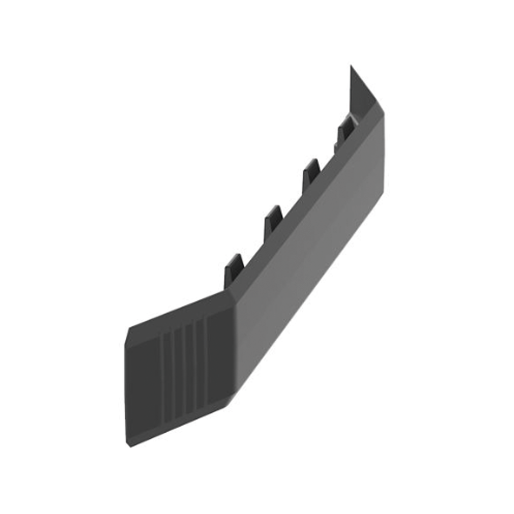 Unión Recta Para Canaleta de Piso AFR4BCBL6, Material PVC Rígido, Color Negro - Image 4