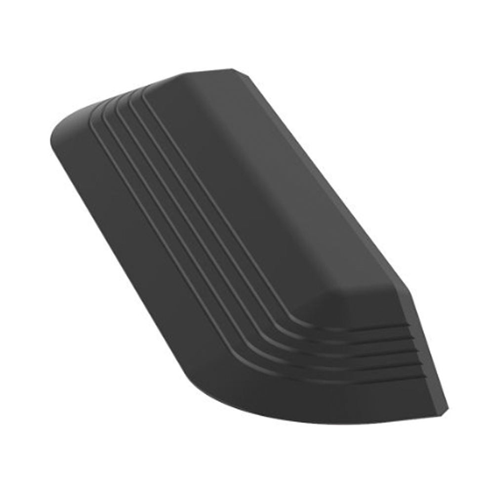 Tapa Final Para Canaleta de Piso AFR4BCBL6, Material PVC Rígido, Color Negro - Image 3