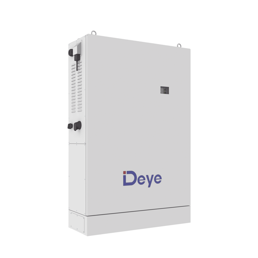 Estacion de Inversor Hibrido de 8 kW con 4 Baterías de 5.12Kwh y Gabinete