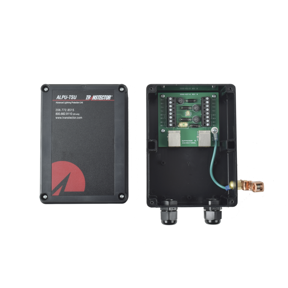 Protector Supresor Contra Descargas Eléctricas Para 1 Puerto RJ45 y 1 Puerto atornillable de 4 terminales Para Protección de 48 VDC - Image 5