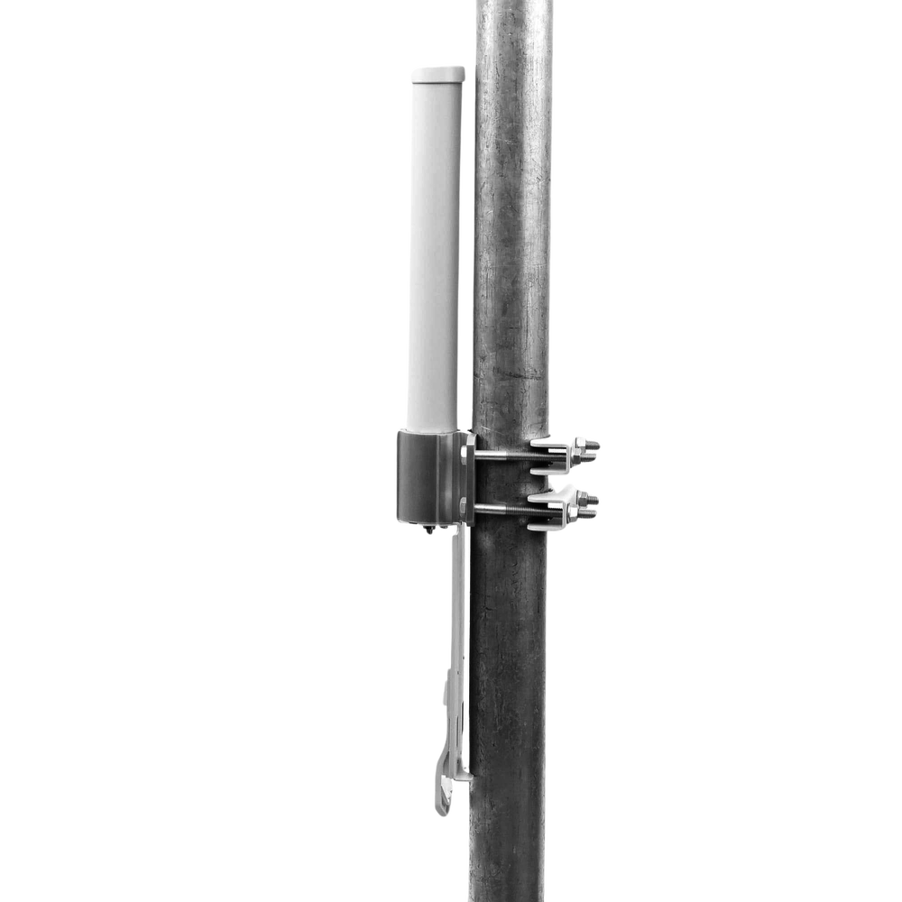 Antena omnidireccional, potente cobertura de 360°, doble polaridad MIMO 2x2, frecuencia 5 GHz (5.45-5.85 GHz) de 10 dBi - Image 4