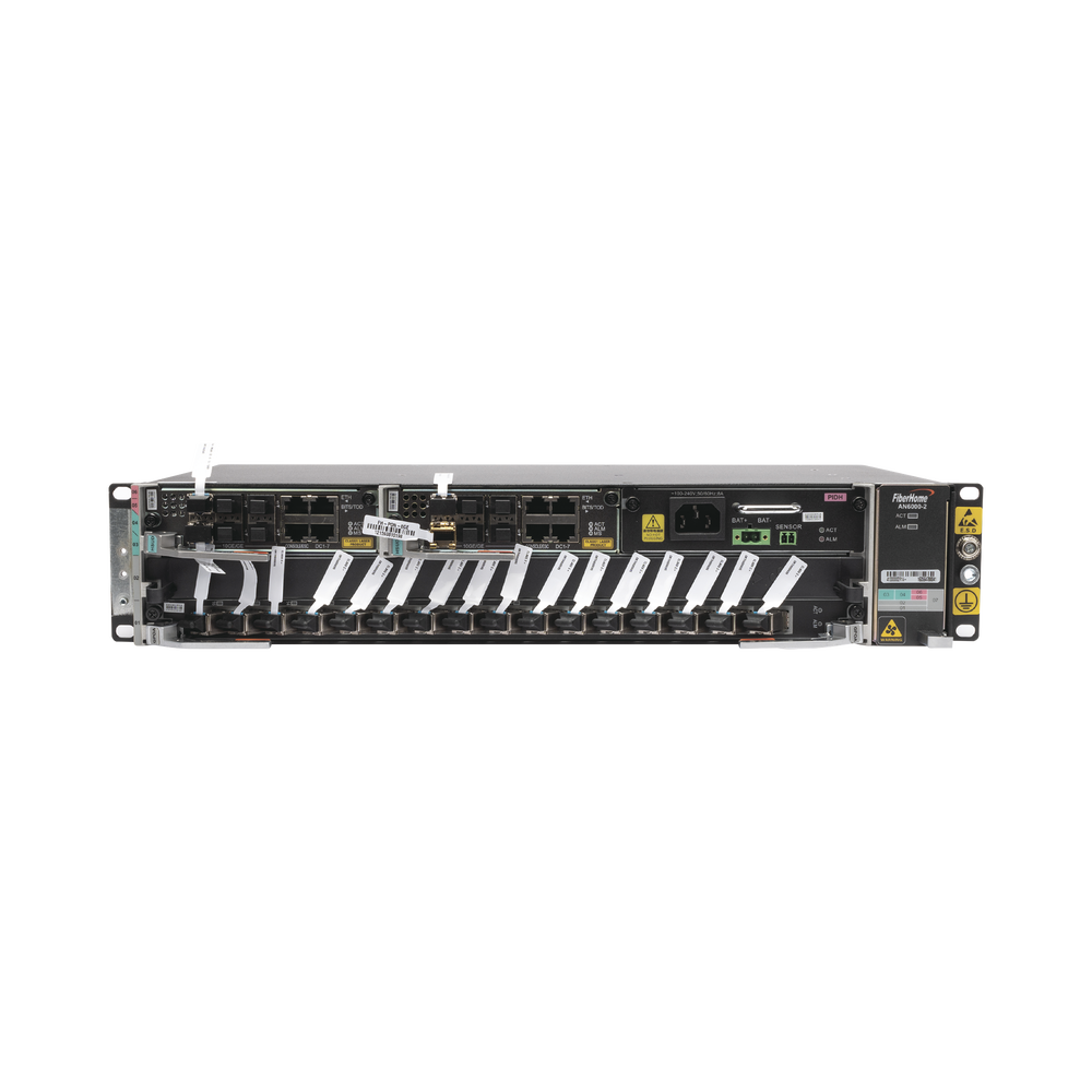 OLT Carrier Class Modular GPON, 2 Ranuras, Incluye 1 Tarjeta GPOA de 16 puertos GPON, 1 Fuente de CA, 2 UR, Gestión por UNM2000, CLI, Incluye Instalación de Software UNM2000, (Interoperabilidad con ONU´s de Terceros sin Costo) - Image 2