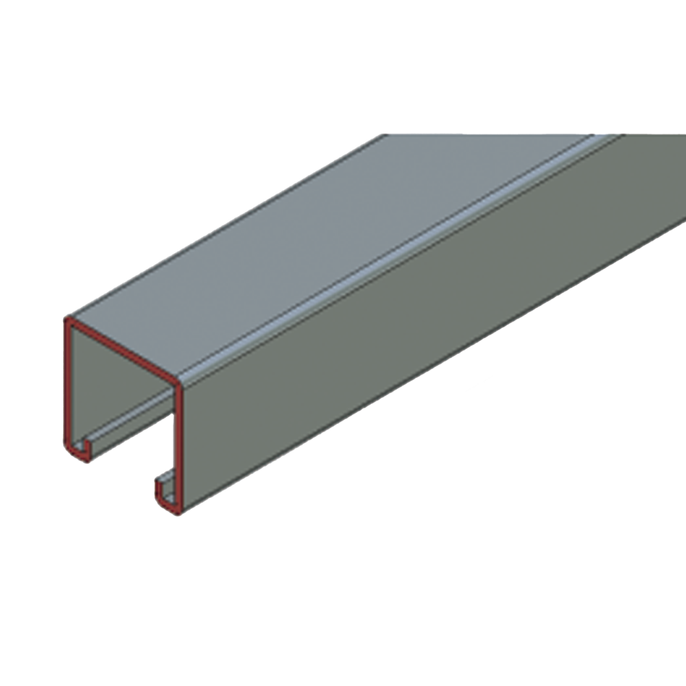 Herraje Cople Para Unicanal 4 X 4 cm de 4 Perforaciones. - Image 2