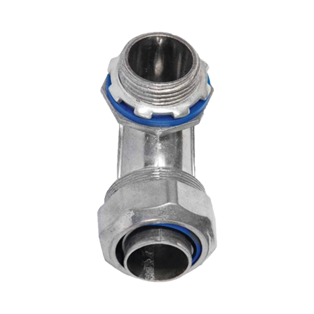 Conector Curvo para tubo tipo Liquidtight de 1/2" (13 mm). Compatible con ANC-COT12.