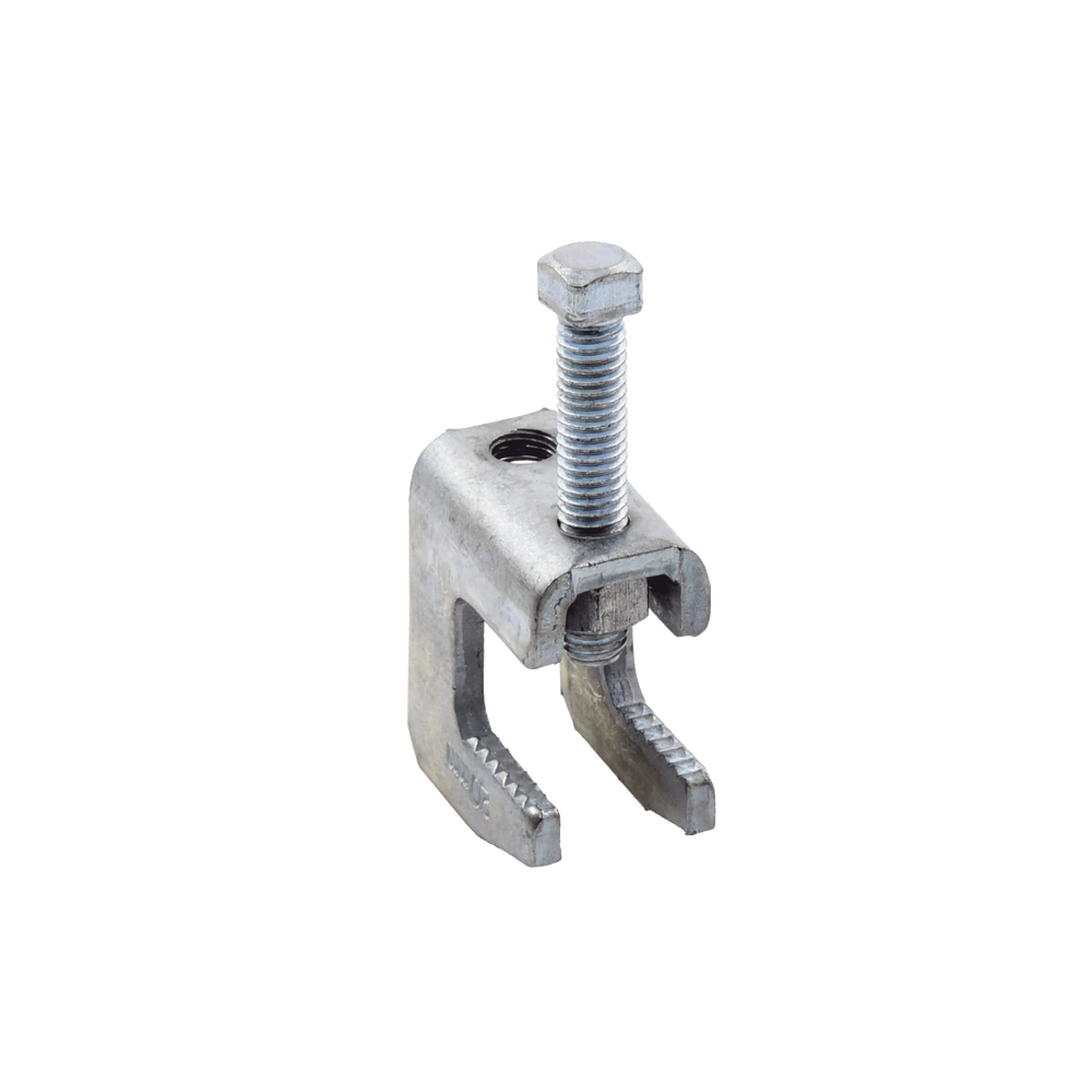 Mordaza Acero Fija barras de 3/4", para varilla roscada de 3/8".