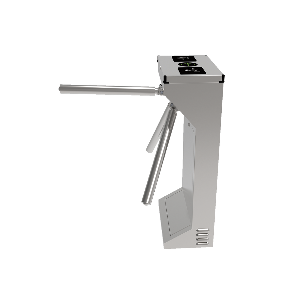(MOTORIZADO, SIN CONTACTO),Torniquete Industrial en Acero Inoxidable, Bidireccional, USO RUDO, Espacio para Lectora de Proximidad - Image 2