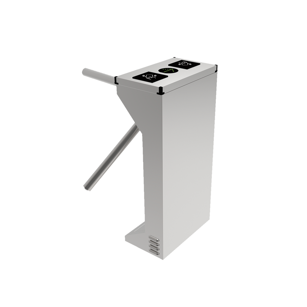 (MOTORIZADO, SIN CONTACTO),Torniquete Industrial en Acero Inoxidable, Bidireccional, USO RUDO, Espacio para Lectora de Proximidad - Image 3