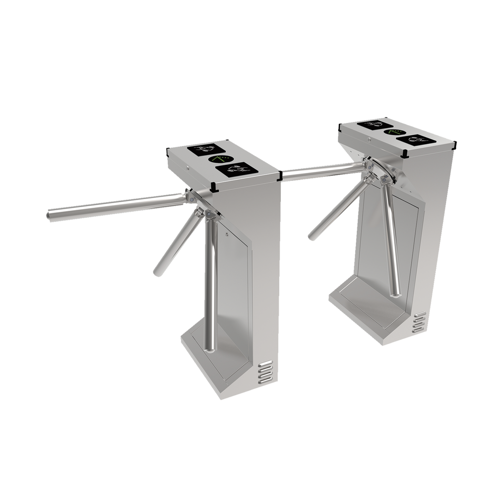(MOTORIZADO, SIN CONTACTO),Torniquete Industrial en Acero Inoxidable, Bidireccional, USO RUDO, Espacio para Lectora de Proximidad - Image 4