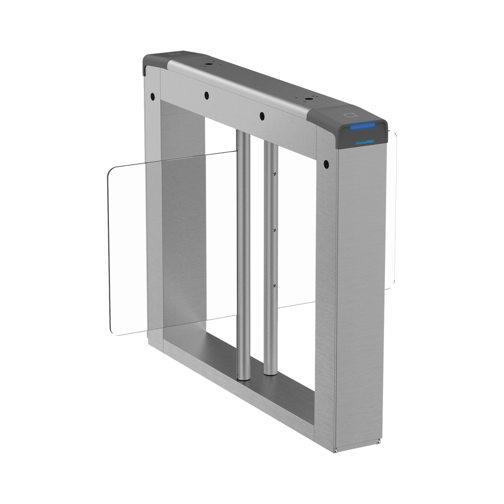 Torniquete Central para Añadir Carriles a AP-8000HD / Exterior / Acero Inoxidable SUS304 / Requiere AP-8000HD /  Perforaciones listas para montaje DS-KAB6ZU1 No Incluido