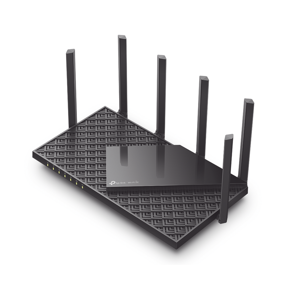 Router Triple Banda WiFi 6E / AX5400 MU-MIMO / 1 Puerto WAN 1 10/100/1000 Mbps / 4 Puertos LAN 10/100/1000 Mbps / 1 puerto USB 3.0 / 6 antenas de alta ganancia / OneMesh ™ - Image 2